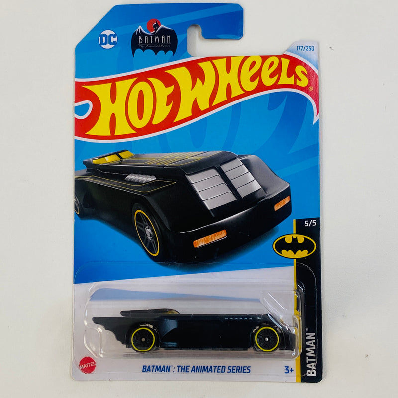 2024 Hot Wheels Batman The Animated Series Batmobile negro PR5