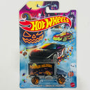 2026 Hot Wheels Halloween Series Baja Hauler azul metálico Skull