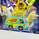 2025 Hot Wheels Premium Pop Culture Scooby Doo The Mystery Machine turquesa Llantas de Goma RR base ZAMAC
