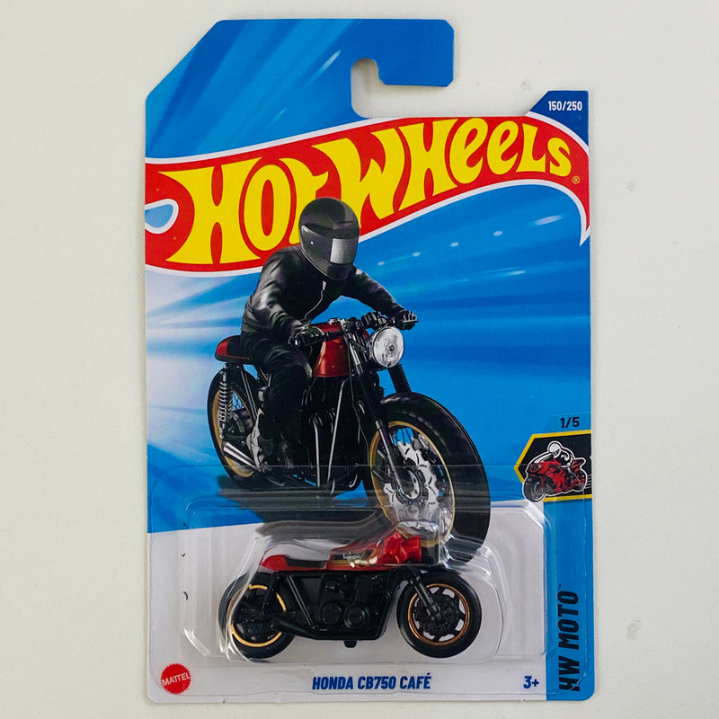 2025 Hot Wheels HW Moto Honda CB750 Café rojo MCCR