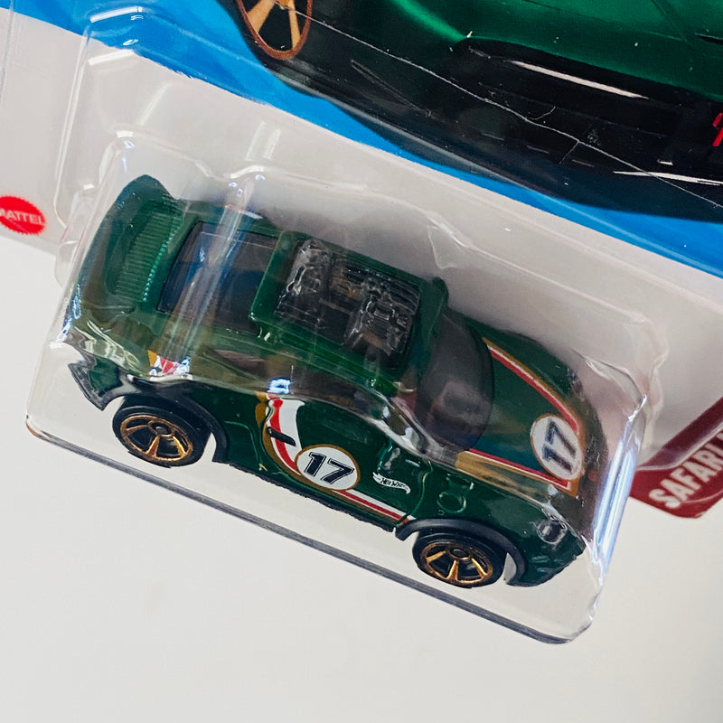 2025 Hot Wheels Safari Mode Porsche 911 Rallye verde MC5 - Básico del STH