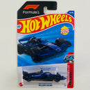 2025 Hot Wheels Track Aces Formula 1 GULF Williams Racing azul AD Primera Edición