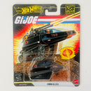 2026 Hot Wheels Premium Pop Culture G.I. Joe Cobra HISS negro 5SP Base Metal Primera Edición