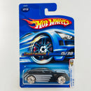 2006 Hot Wheels First Editions Unobtainium 1 015 negro Bling base ZAMAC