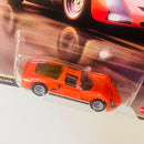 2026 Hot Wheels Premium Pop Culture Forza 66 Porsche 906 Carrera 6 naranja Llantas de Goma RR