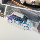 2026 Hot Wheels Premium Car Culture 10th Anniversary Modern Classics Mazda 323 GTR blanco Llantas de Goma RR