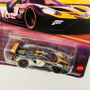 2025 Hot Wheels Premium Forza 2016 Ford GT Race Course negro Llantas de Goma RR