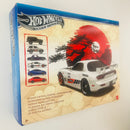 2026 Hot Wheels Silver Series Japanese Car Culture Pack de 6 JDM - Nissan Patrol Custom, Mitsubishi Pajero Evolution, Datsun Fairlady 2000, 95 Mazda RX-7 Drift, Honda Civic Si, 98 Toyota Altezza