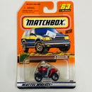2000 Matchbox CHASE de Edición Limitada Great Outdoors 4 Wheeler rojo con Piloto