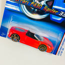 2006 Hot Wheels First Editions Faster Than Ever Ferrari F430 Spider rojo FTE Primera Edición