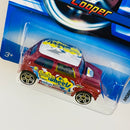 2006 Hot Wheels Mini Cooper Morris rojo PR5