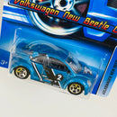 2005 Hot Wheels Volkswagen New Beetle Cup azul 5SP