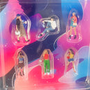 2026 American Diorama MiJo Exclusives 1:64 Limited Edition Cosmo Girls Figuras de Chicas con Estilo Urbano