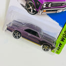 2014 Hot Wheels HW Workshop 67 Chevelle SS 396 morado metálico PR5