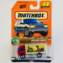 2000 Matchbox Farming Isuzu Delivery Truck rojo Primera Edición