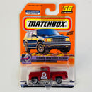 2000 Matchbox CHASE de Edición Limitada Speedy Delivery Texaco 1956 Ford Pick Up 56 rojo