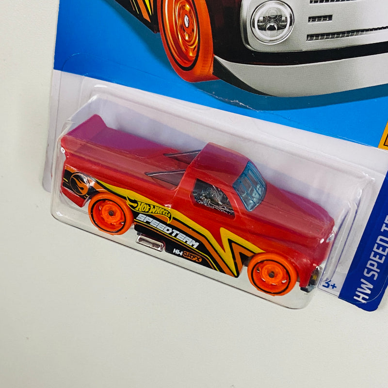 2022 Hot Wheels Treasure Hunt HW Speed Team Draftnator rojo DD8 base ZAMAC