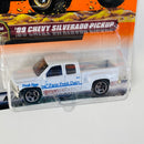 1999 Matchbox Farm 99 Chevy Silverado Pickup blanco Primera Edición