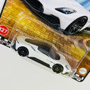 2025 Hot Wheels Premium Boulevard Maserati MC20 blanco Llantas de Goma RR Primera Edición