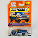 2000 Matchbox CHASE de Edición Limitada Speedy Delivery 70 El Camino Chevrolet azul metálico