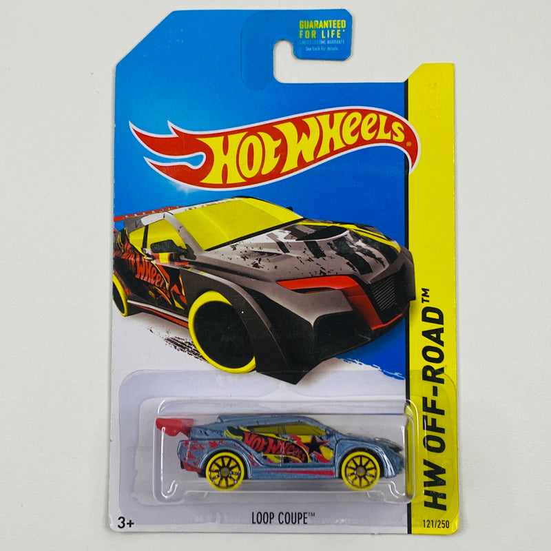 2014 Hot Wheels Treasure Hunt HW Off-Road Loop Coupe gris 10SP