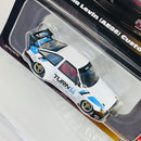 2025 Hot Wheels Elite 64 Toyota Corolla Levin AE86 Custom blanco Llantas de Goma RR Primera Edición