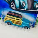 2009 Hot Wheels Treasure Hunts 37 Ford turquesa metálico 5SP base ZAMAC