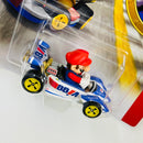 2022 Hot Wheels Mario Kart Mario Circuit Special blanco MK