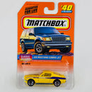 1998 Matchbox Classic Decades 68 Mustang Cobra Jet amarillo