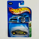 2003 Hot Wheels Treasure Hunt T-Hunt Muscle Tone negro Llantas de Goma RR
