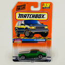 1998 Matchbox Classic Decades 71 Camaro Chevrolet verde metálico Primera Edición