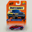 1998 Matchbox Stars & Stripes Chevrolet Corvette Stingray III rojo