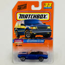 1997 Matchbox Classic Decades 69 Camaro SS 396 Chevrolet azul Primera Edición
