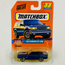 1997 Matchbox Classic Decades 69 Camaro SS 396 Chevrolet azul Primera Edición - Detalle Burbuja