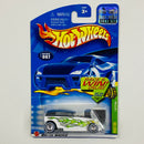 2002 Hot Wheels Treasure Hunt Factory Sealed 1930 Ford Phaeton Model A blanco con flamas Llantas de Goma RR base ZAMAC