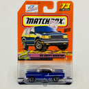 1999 Matchbox Classics 55 Chevy Hardtop azul con blanco Primera Edición