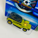 2005 Hot Wheels Treasure Hunt Factory Sealed 32 Ford Lil' Coffin Double Demon verde metálico Llantas de Goma RR