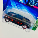 2004 Hot Wheels Treasure Hunt T-Hunt Cadillac Cien negro Llantas de Goma RR Redline