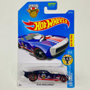 2016 Hot Wheels Super Treasure Hunt HW Games Nitro Doorslammer azul spectraflame Llantas de Goma RR