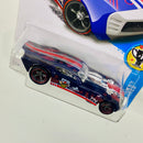 2016 Hot Wheels Super Treasure Hunt HW Games Nitro Doorslammer azul spectraflame Llantas de Goma RR
