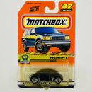 2000 Matchbox Show Cars Volkswagen VW Concept 1 negro con naranja
