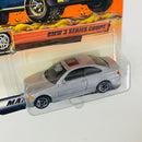 2000 Matchbox CHASE de Edición Limitada Worldwide Wheels BMW 3 Series Coupe plata metálico Primera Edición