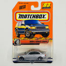 2000 Matchbox Worldwide Wheels BMW 3 Series Coupe plata metálico Primera Edición