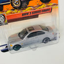 2000 Matchbox Worldwide Wheels BMW 3 Series Coupe plata metálico Primera Edición