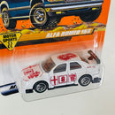 1998 Matchbox Motor Sports Alfa Romeo 155 blanco