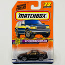 1998 Matchbox Street Cruisers 97 Pontiac Firebird Ram Air negro