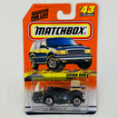 1998 Matchbox Animals Rhino Rod negro