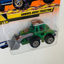 2000 Matchbox CHASE de Edición Limitada Build It Muir Hill Shovel Nose Tractor verde con Cuchara Móvil