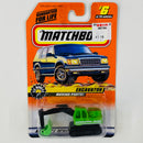 1998 Matchbox Moving Parts Big Movers Atlas Excavator verde con Cuchara Móvil