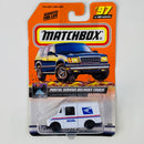 2000 Matchbox On The Road Again Grumman USPS Postal Service Delivery Truck blanco Primera Edición